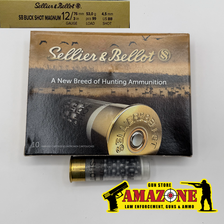 SB 12GA #BB (53g/4,50mm) BUCKSHOT MAGNUM