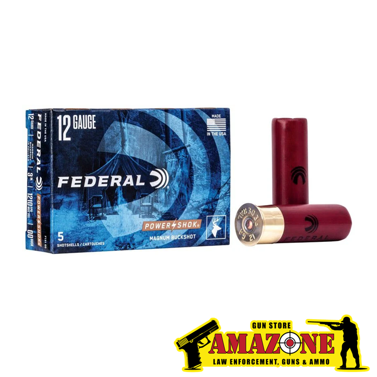 Buckshot 12 Ga 00 Buck Shot 3" 15 PELLETS