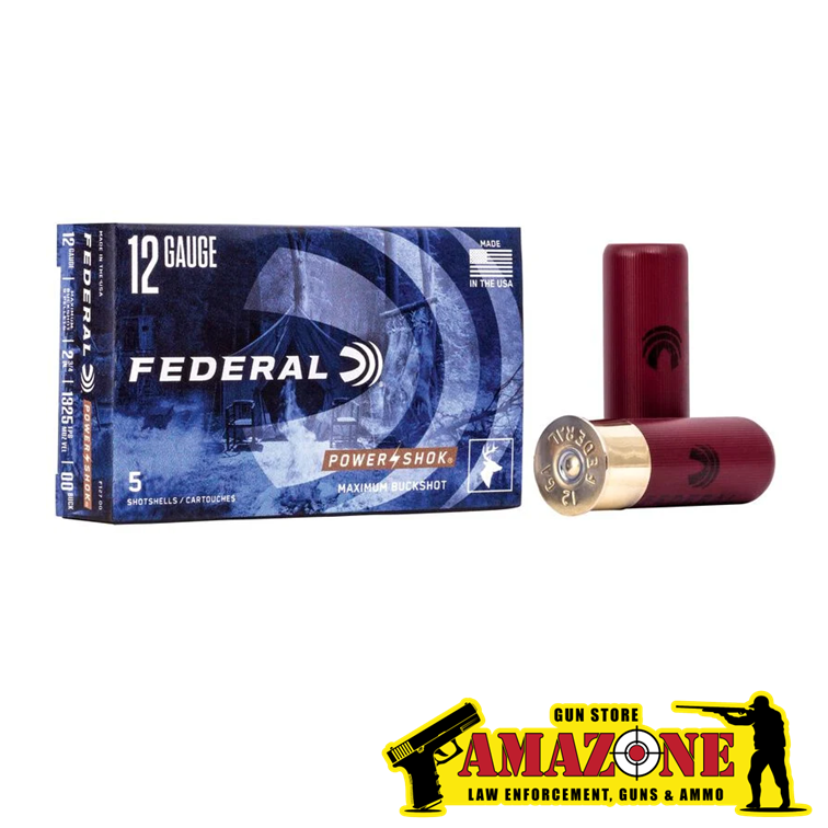 12 Ga 00 Buck Shot 2-3/4" 9 PELLETS