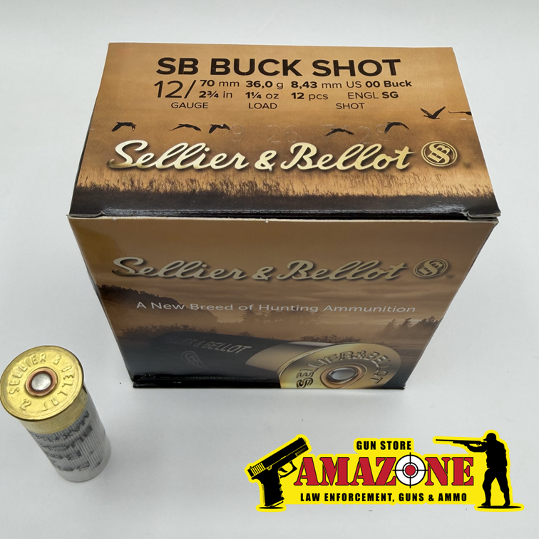SB 12GA #00BUCK (36g/8,43mm) BUCKSHOT