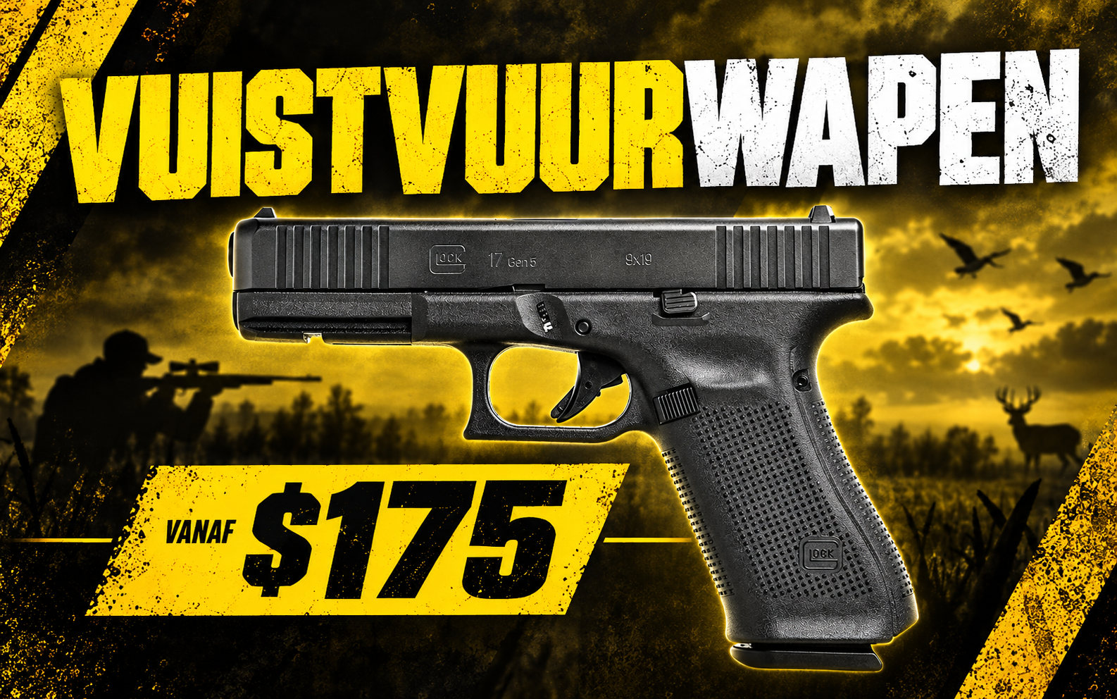 VUISTVUURWAPEN  / $175