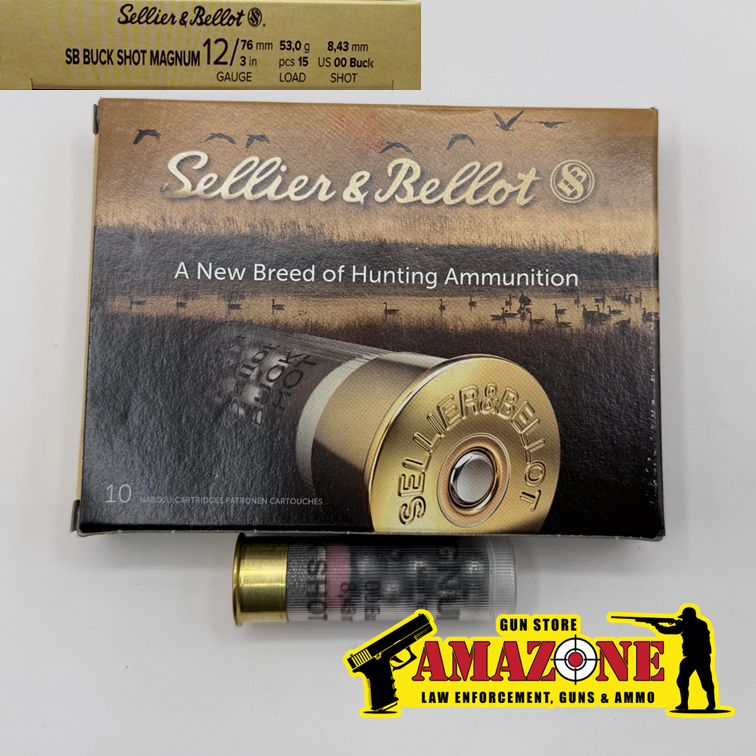 SB 12GA #00BUCK (53g/8,43mm) BUCKSHOT MAGNUM