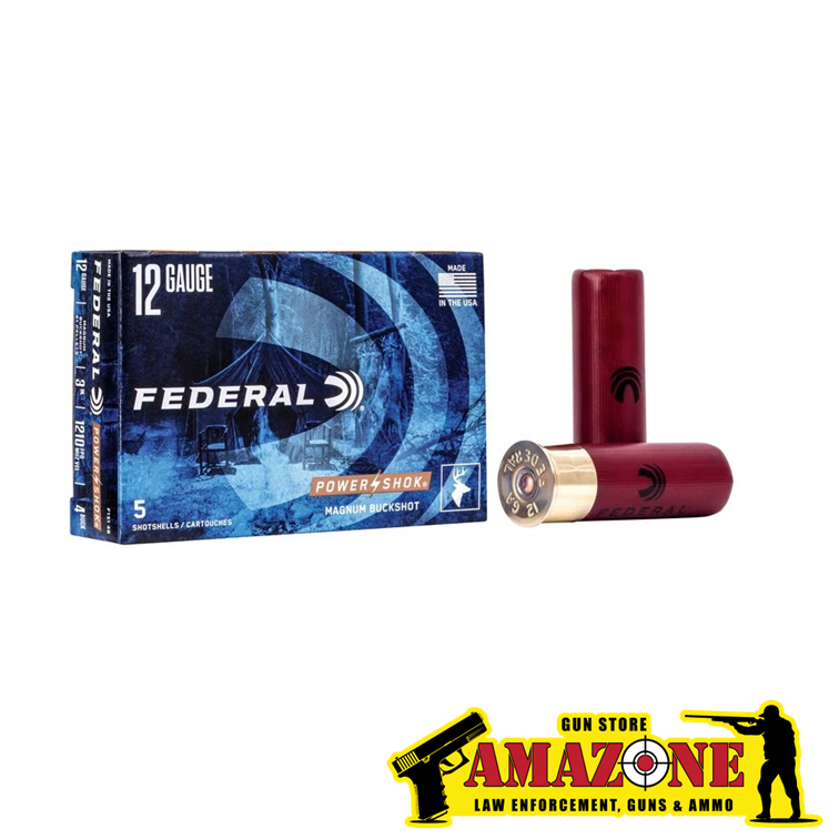 Buckshot 12 Ga 4 Buck Shot 3" 41 PELLETS
