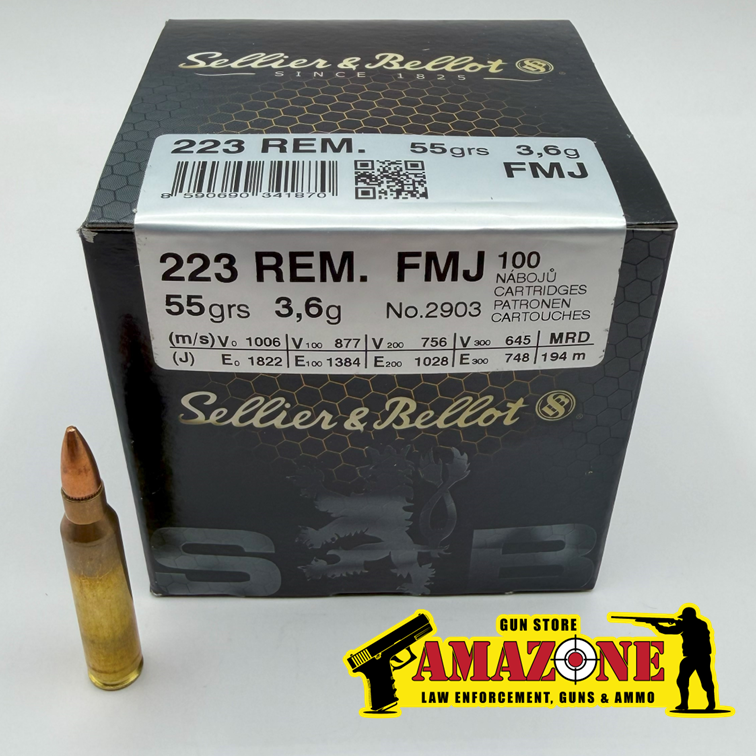 SB .223 REM FMJ 55GR